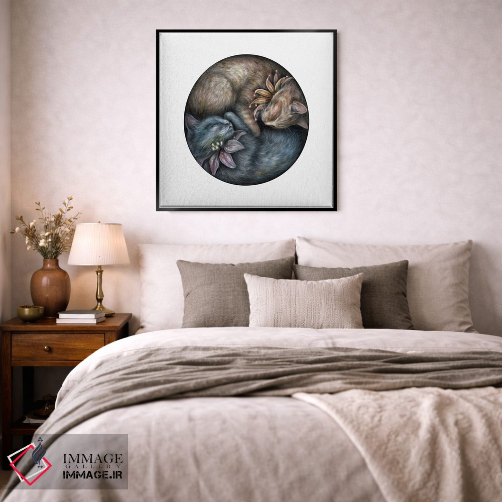 تابلو دکوراتیو جونیپر و نیم اثر کیمرا واچنا - D3B