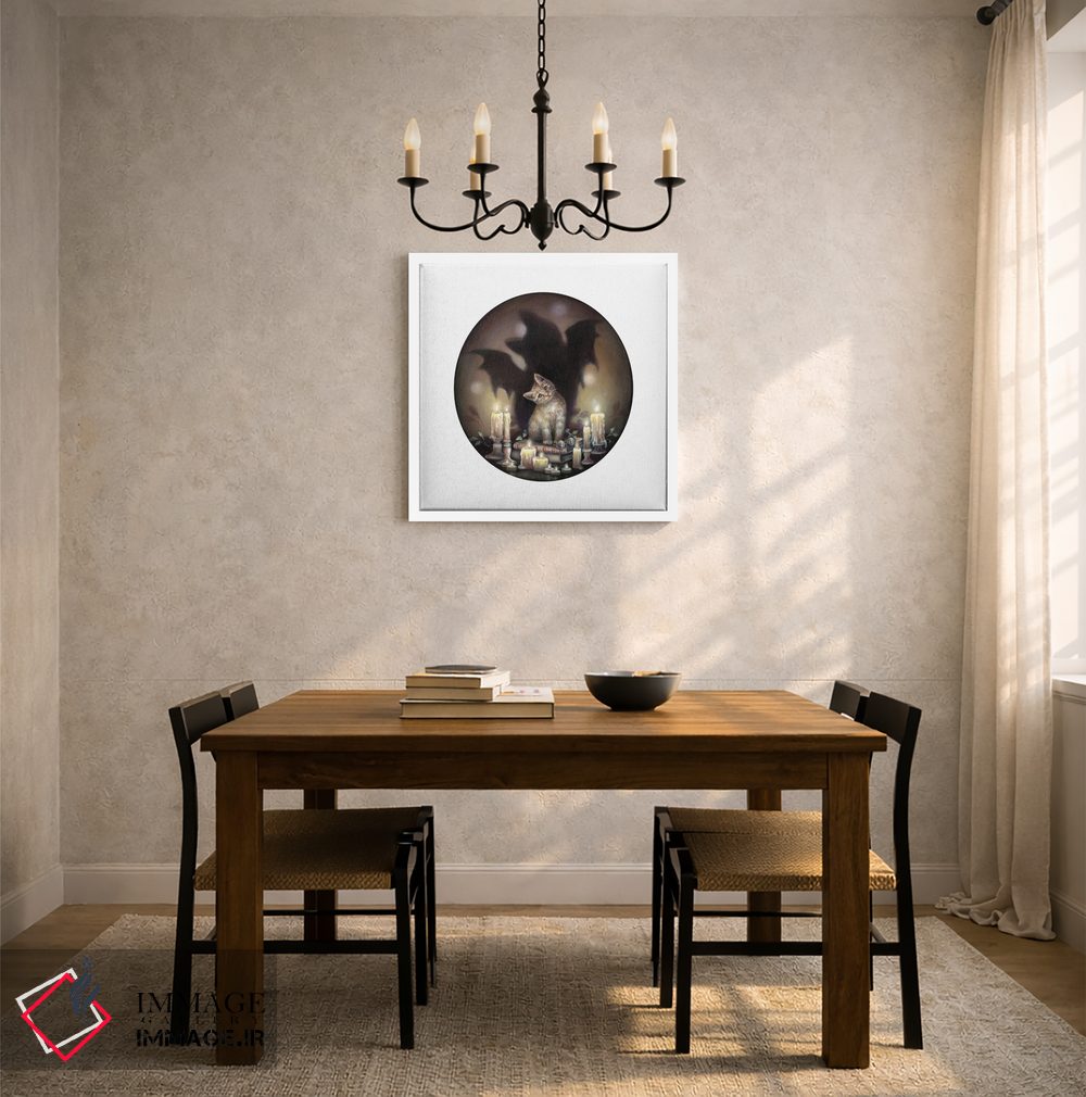 تابلو دکوراتیو اگر من یک گربه-خفاش بودم اثر کیمرا واچنا - D5W