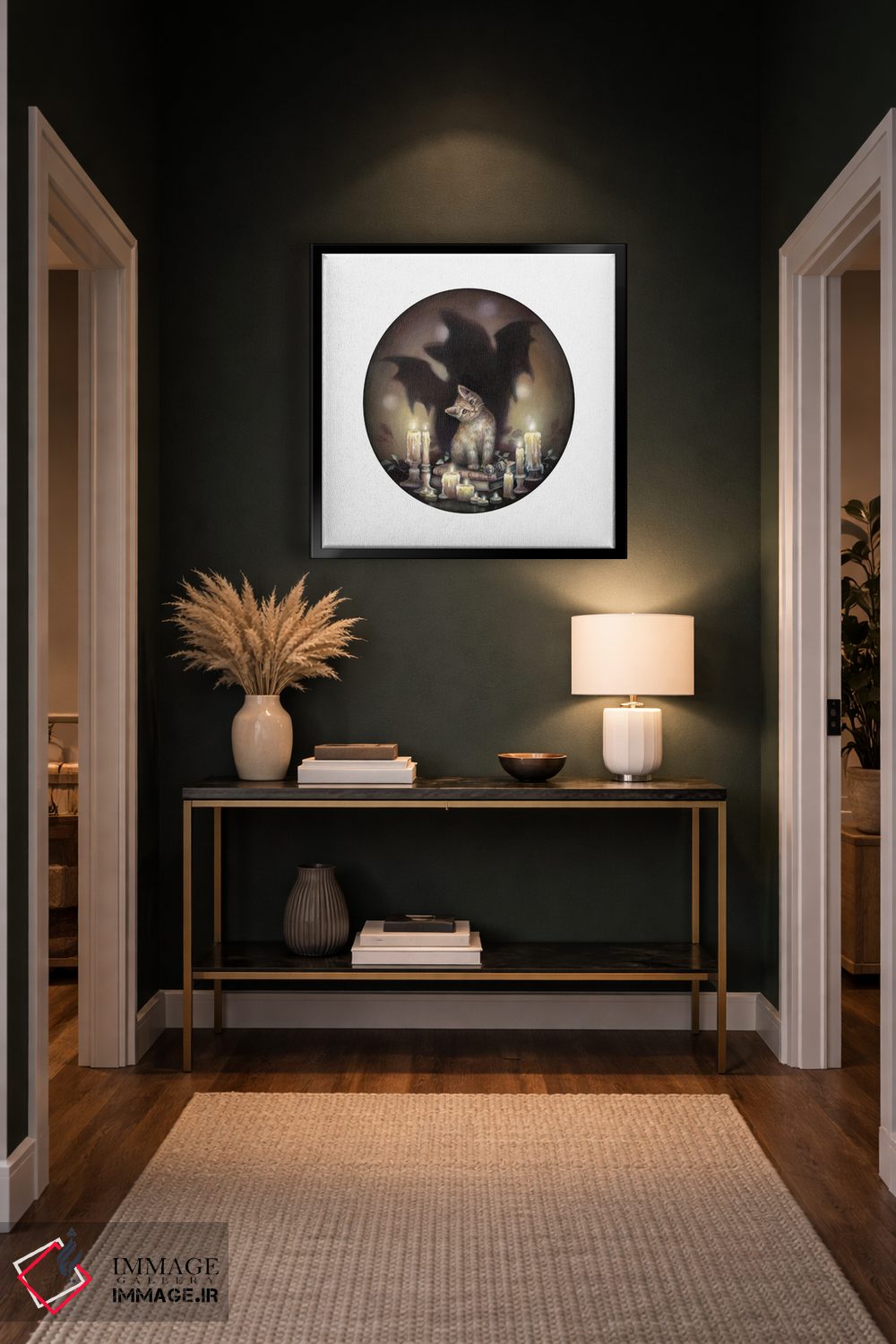 تابلو دکوراتیو اگر من یک گربه-خفاش بودم اثر کیمرا واچنا - D6B