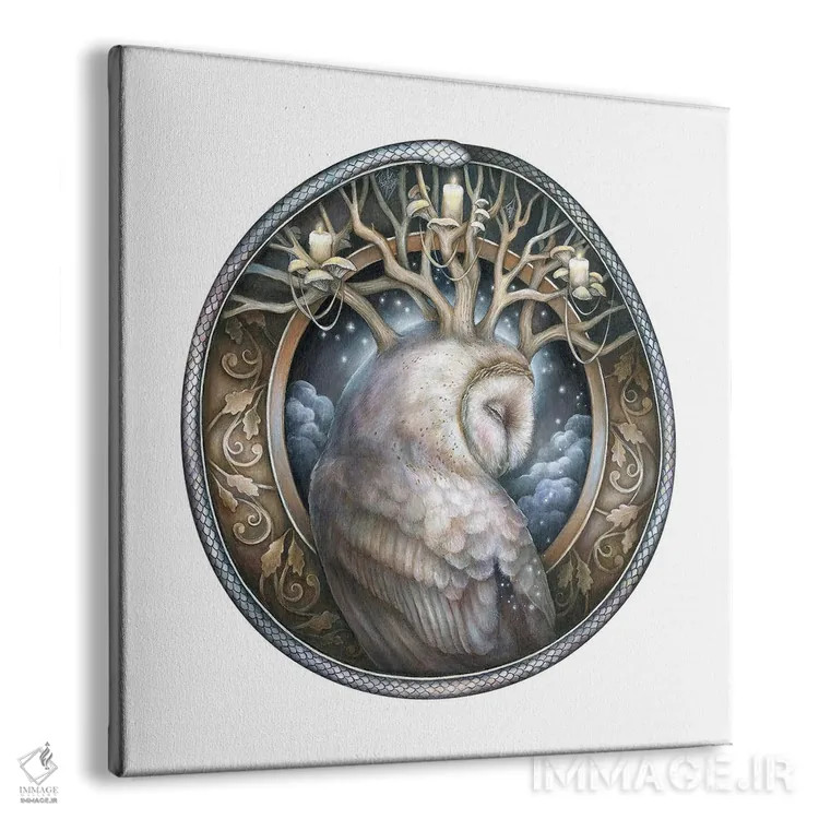 تابلو دکوراتیو زمستان اثر کیمرا واچنا - نمای پرسپکتیو محصول