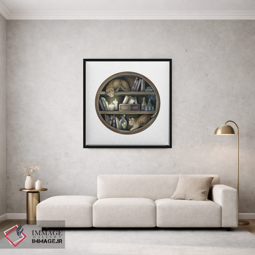 تابلو دکوراتیو کابینت جادوگر اثر کیمرا واچنا - D1B