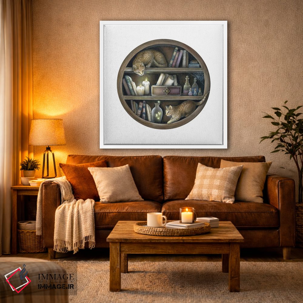 تابلو دکوراتیو کابینت جادوگر اثر کیمرا واچنا - D2W