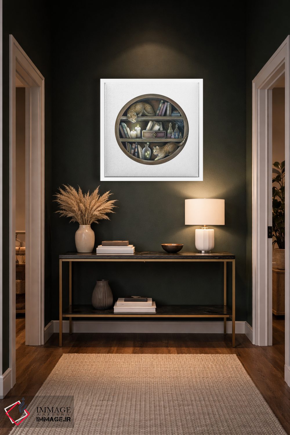 تابلو دکوراتیو کابینت جادوگر اثر کیمرا واچنا - D5W