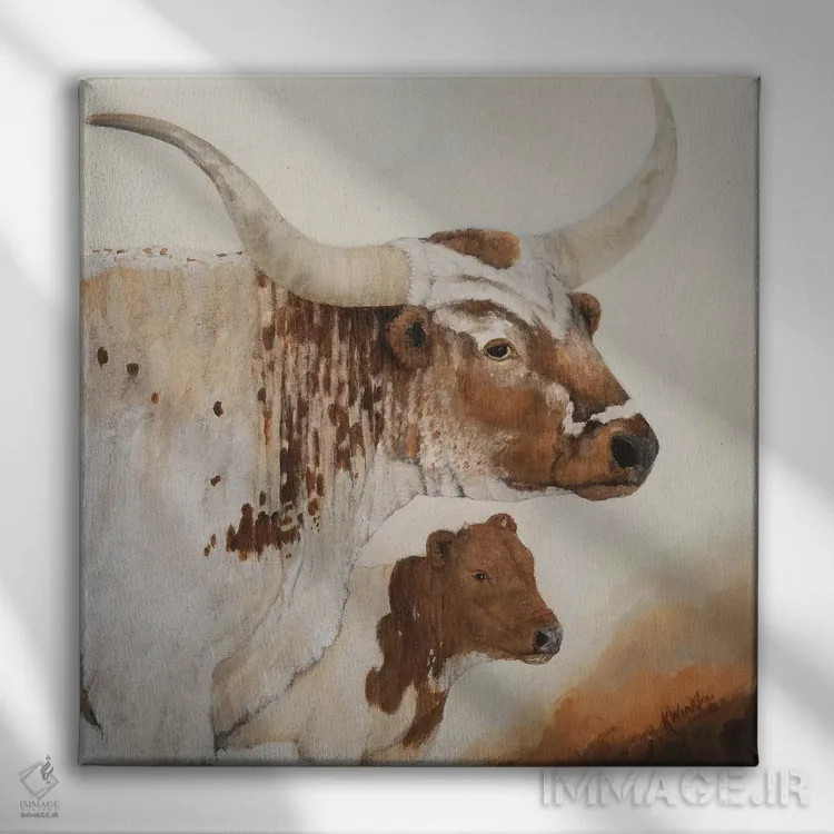 تابلو دکوراتیو چون تو مال منی اثر کتی وینکلر - نمای روبهرو روی دیوار