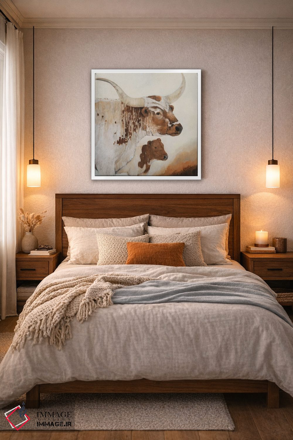 تابلو دکوراتیو چون تو مال منی اثر کتی وینکلر - D3W