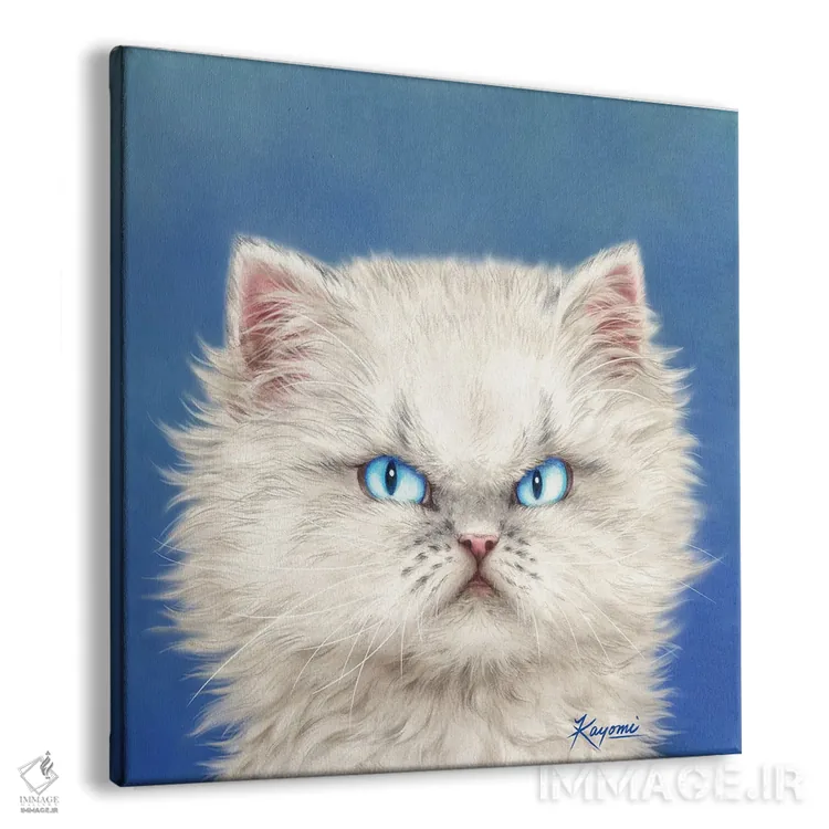 تابلو دکوراتیو ۳۶۵ روز با گربه ها: ۱ اثر کایومی هارای - نمای پرسپکتیو محصول