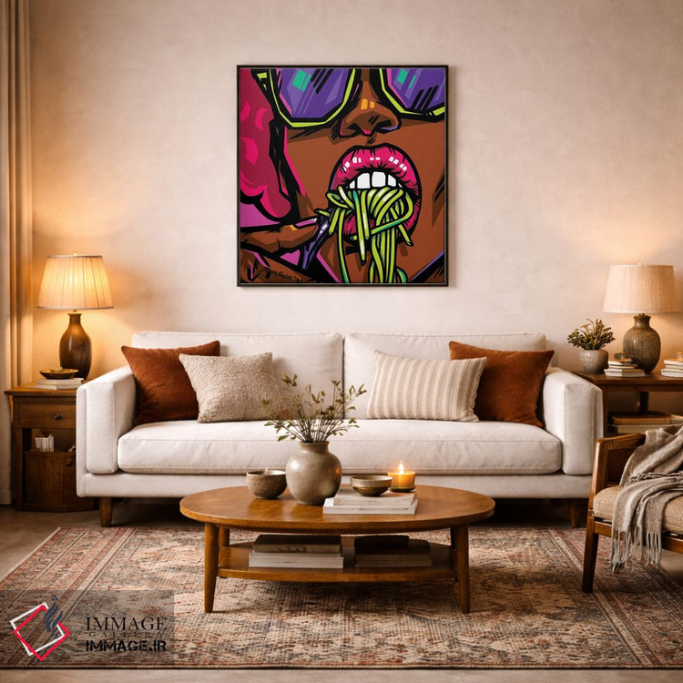 تابلو دکوراتیو پاستا اثر ساندرا کوالسکی - D3B