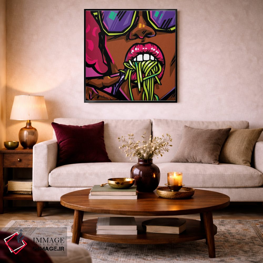 تابلو دکوراتیو پاستا اثر ساندرا کوالسکی - D4B