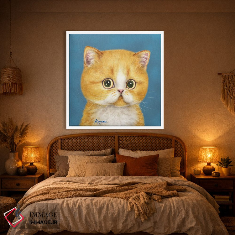 تابلو دکوراتیو ۳۶۵ روز با گربه ها: ۱۵ اثر کایومی هارای - D1W