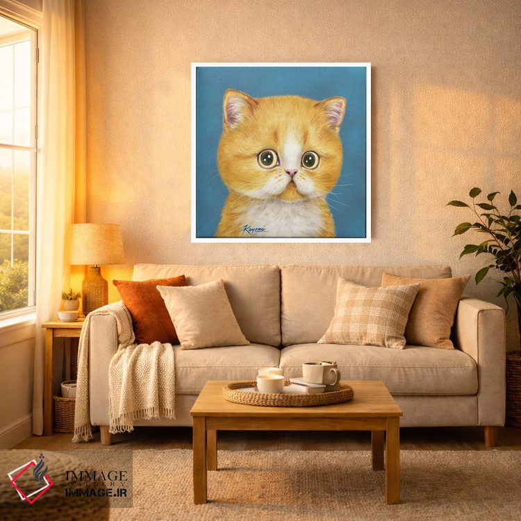 تابلو دکوراتیو ۳۶۵ روز با گربه ها: ۱۵ اثر کایومی هارای - D4W