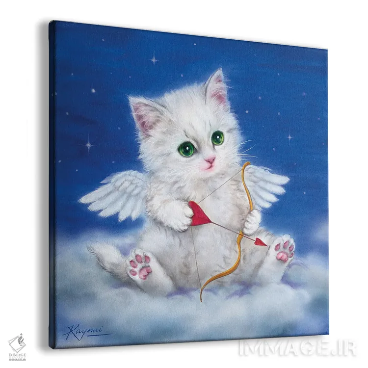 تابلو دکوراتیو کوپیدو اثر کایومی هارای - نمای پرسپکتیو محصول