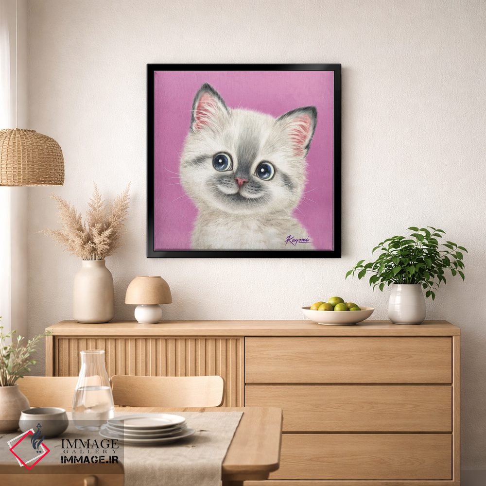 تابلو دکوراتیو ۳۶۵ روز با گربه ها: ۱۶ اثر کایومی هارای - D2B