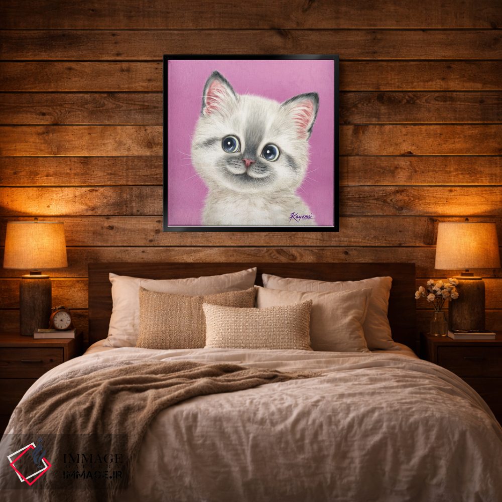 تابلو دکوراتیو ۳۶۵ روز با گربه ها: ۱۶ اثر کایومی هارای - D4B