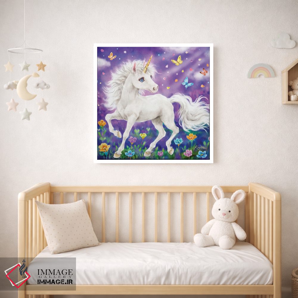 تابلو دکوراتیو رویاهای پروانه ای اثر کایومی هارای - D1W