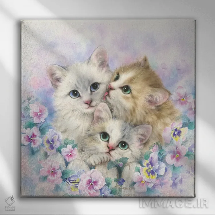 تابلو دکوراتیو اهل رویاپردازی روزانه اثر کایومی هارای - نمای روبهرو روی دیوار