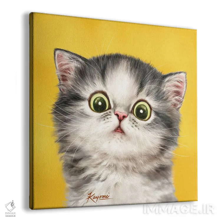 تابلو دکوراتیو ۳۶۵ روز با گربه ها: ۲۰ اثر کایومی هارای - نمای پرسپکتیو محصول