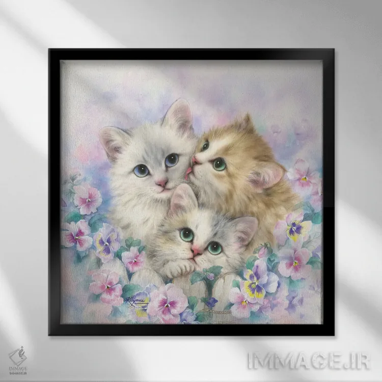 تابلو دکوراتیو اهل رویاپردازی روزانه اثر کایومی هارای - نمای قابدار مشکی