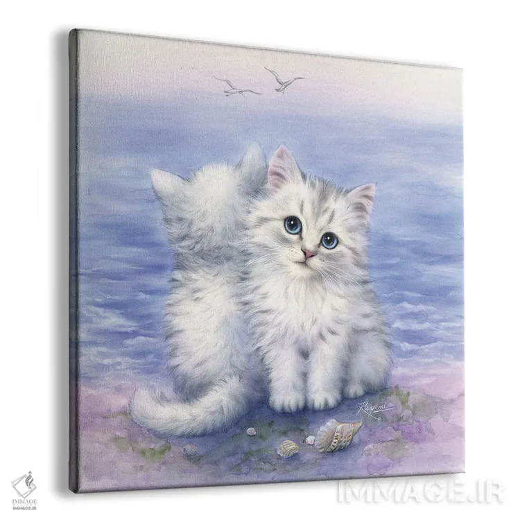 تابلو دکوراتیو اولین قرار اثر کایومی هارای - نمای پرسپکتیو محصول