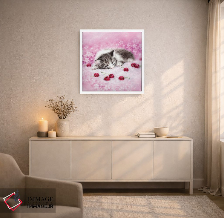 تابلو دکوراتیو رویای گیلاسی اثر کایومی هارای - D6W