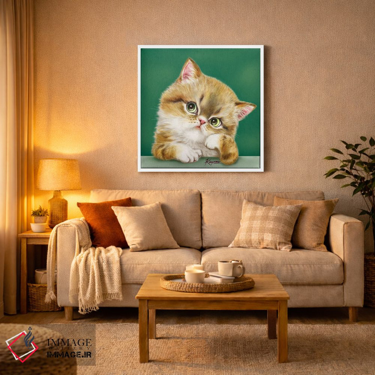 تابلو دکوراتیو ۳۶۵ روز با گربه ها: ۲۶ اثر کایومی هارای - D3W