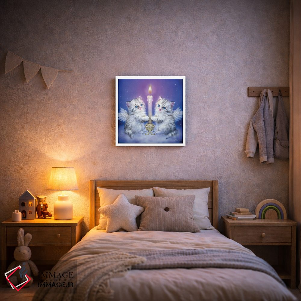 تابلو دکوراتیو شمع رویایی اثر کایومی هارای - D6W