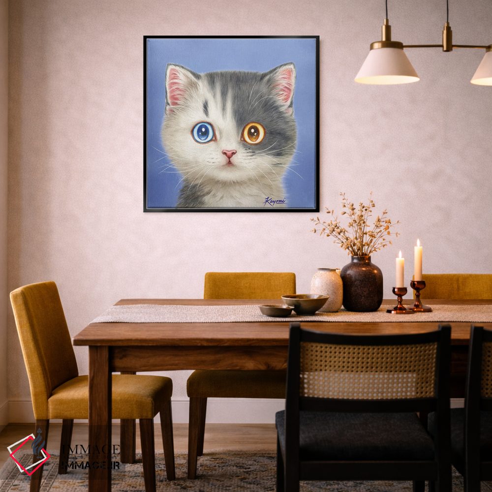 تابلو دکوراتیو ۳۶۵ روز با گربه ها: ۲ اثر کایومی هارای - D6B