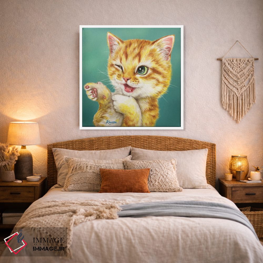 تابلو دکوراتیو ۳۶۵ روز با گربه ها: ۴۵ اثر کایومی هارای - D4W