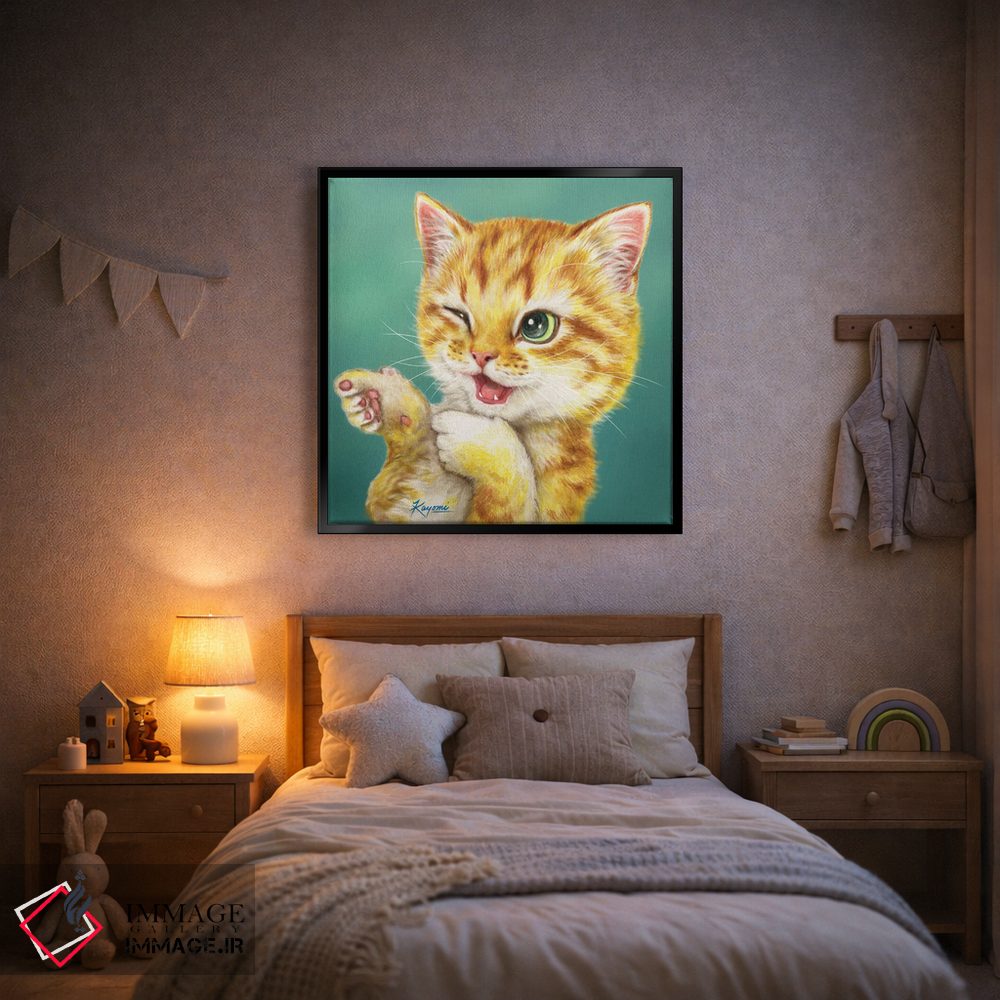 تابلو دکوراتیو ۳۶۵ روز با گربه ها: ۴۵ اثر کایومی هارای - D3B