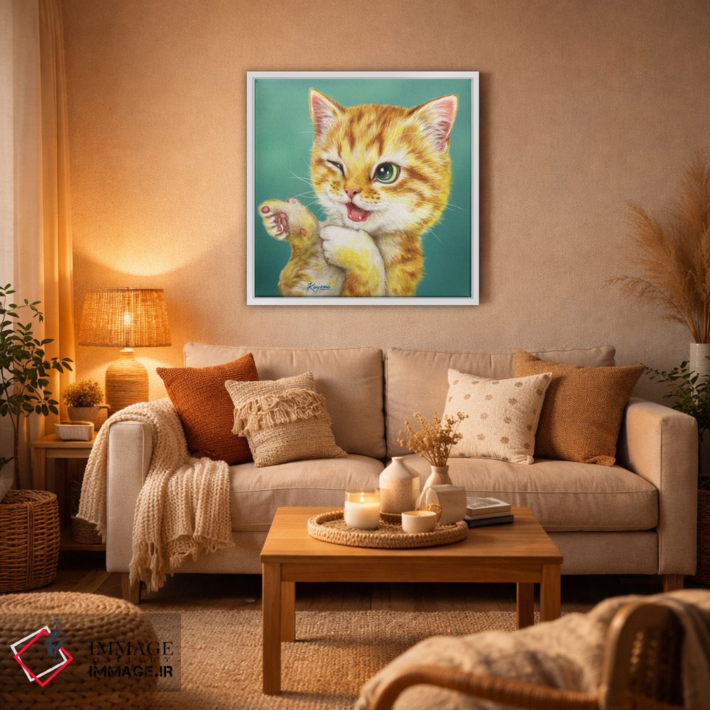 تابلو دکوراتیو ۳۶۵ روز با گربه ها: ۴۵ اثر کایومی هارای - D6W