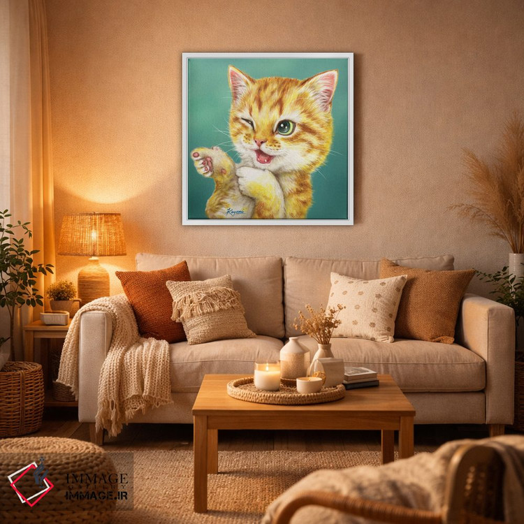 تابلو دکوراتیو ۳۶۵ روز با گربه ها: ۴۵ اثر کایومی هارای - D6W