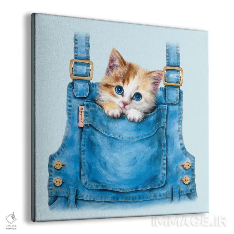 تابلو دکوراتیو درود جیبی اثر کایومی هارای - نمای پرسپکتیو محصول