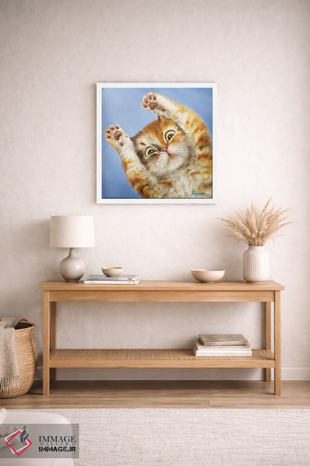 تابلو دکوراتیو ۳۶۵ روز با گربه ها: ۵۵ اثر کایومی هارای - D3W