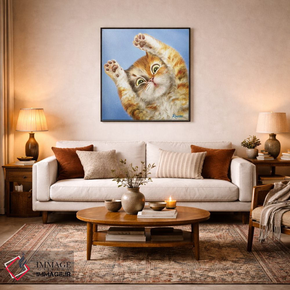 تابلو دکوراتیو ۳۶۵ روز با گربه ها: ۵۵ اثر کایومی هارای - D4B