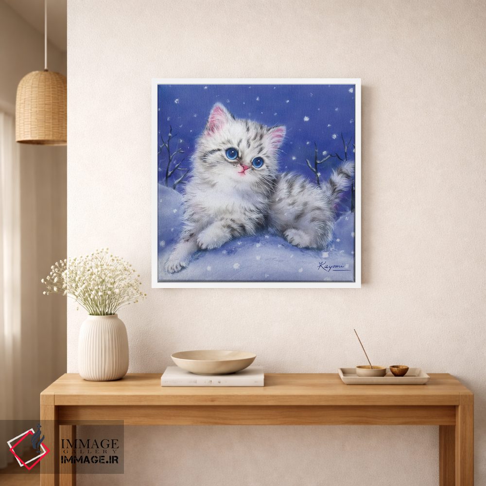 تابلو دکوراتیو تپه برفی اثر کایومی هارای - D2W