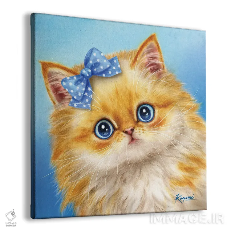 تابلو دکوراتیو ۳۶۵ روز با گربه ها: ۶۹ اثر کایومی هارای - نمای پرسپکتیو محصول