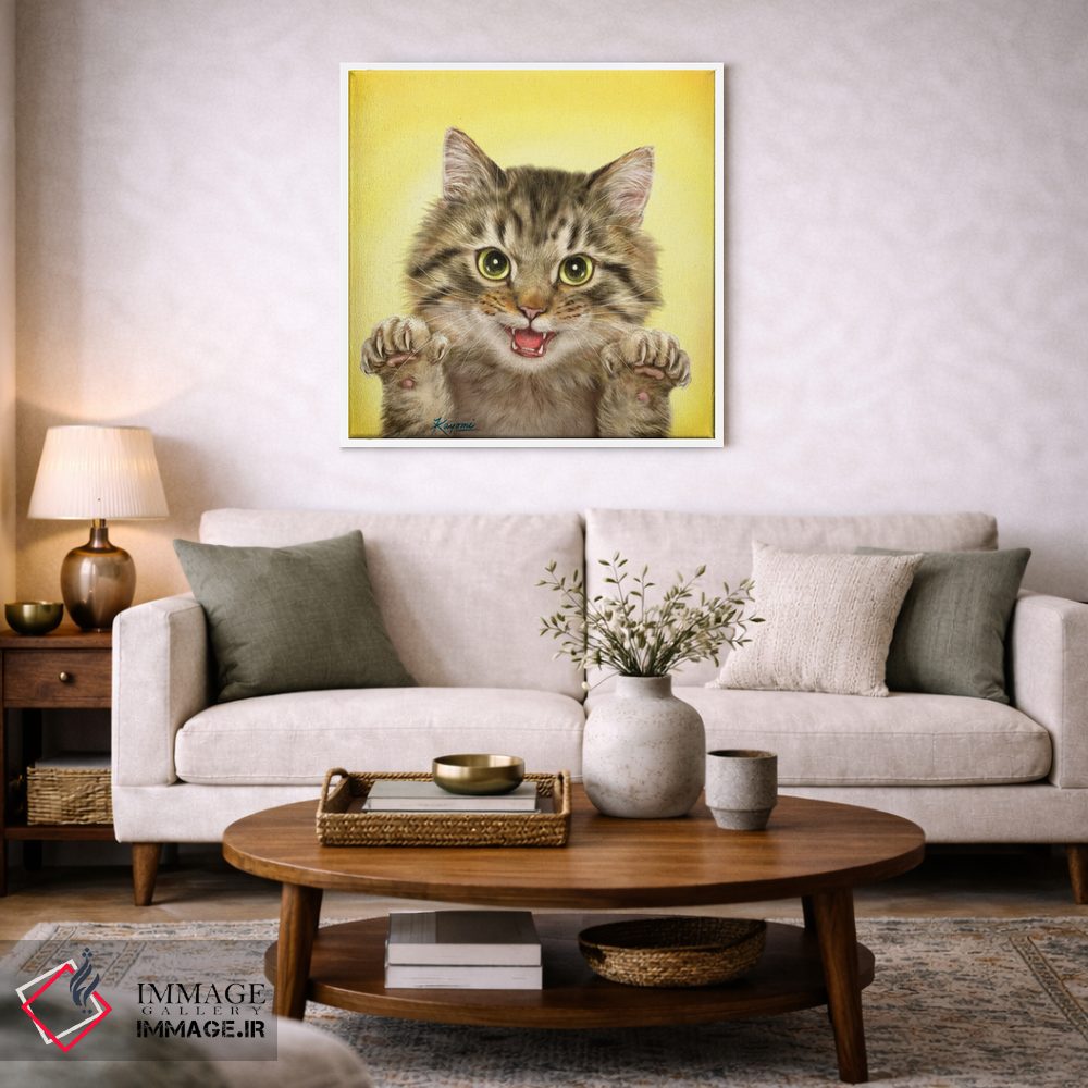 تابلو دکوراتیو ۳۶۵ روز با گربه ها: ۶۶ اثر کایومی هارای - D3W