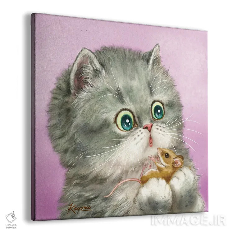 تابلو دکوراتیو ۳۶۵ روز با گربه ها: ۸۳ اثر کایومی هارای - نمای پرسپکتیو محصول