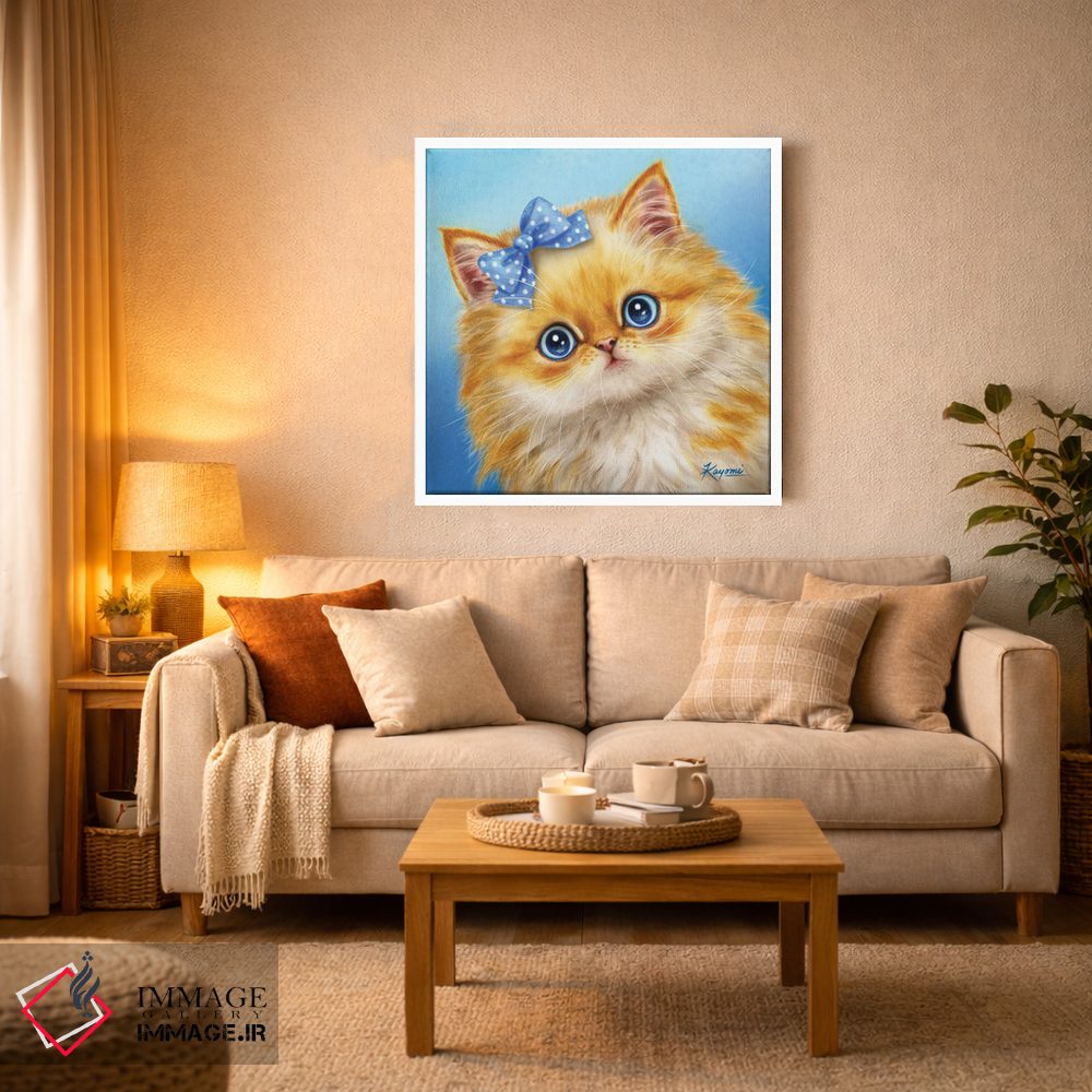 تابلو دکوراتیو ۳۶۵ روز با گربه ها: ۶۹ اثر کایومی هارای - D3W