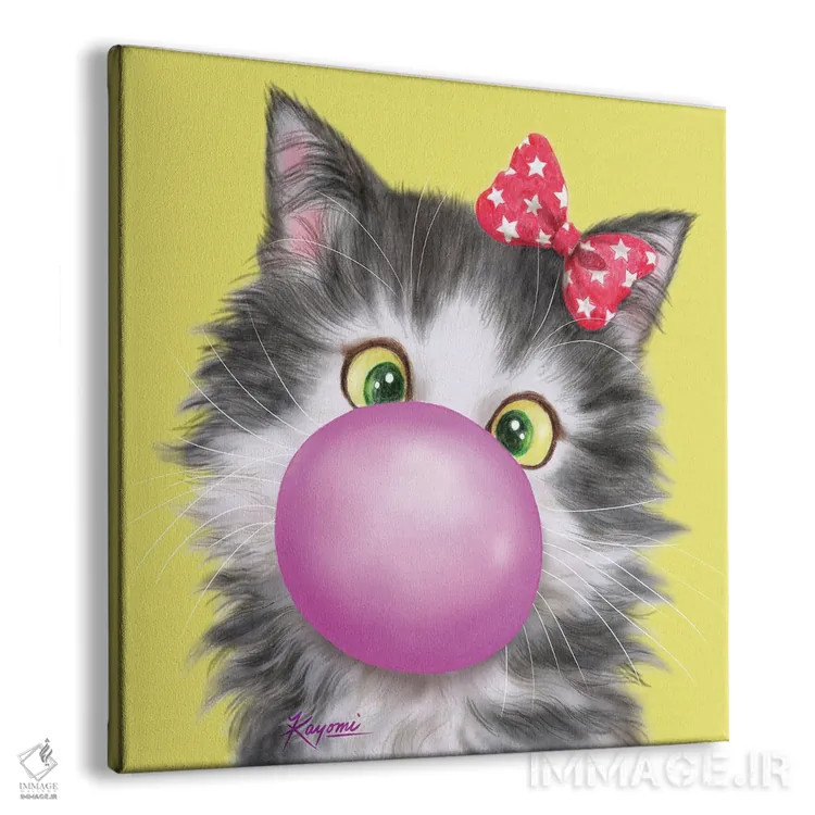 تابلو دکوراتیو ۳۶۵ روز با گربه ها: ۹۴ اثر کایومی هارای - نمای پرسپکتیو محصول