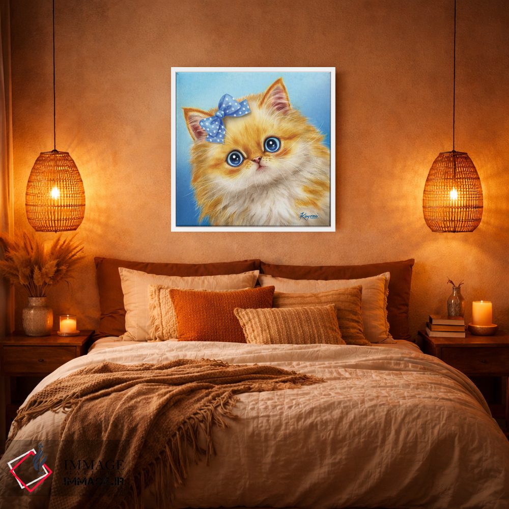 تابلو دکوراتیو ۳۶۵ روز با گربه ها: ۶۹ اثر کایومی هارای - D5W