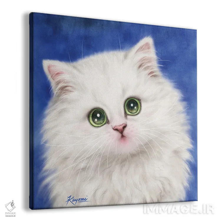 تابلو دکوراتیو ۳۶۵ روز با گربه ها: ۹۳ اثر کایومی هارای - نمای پرسپکتیو محصول