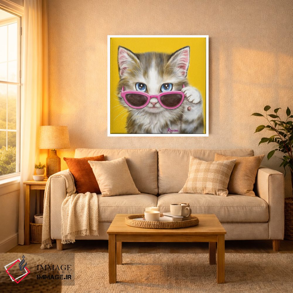 تابلو دکوراتیو ۳۶۵ روز با گربه ها: ۸۱ اثر کایومی هارای - D3W