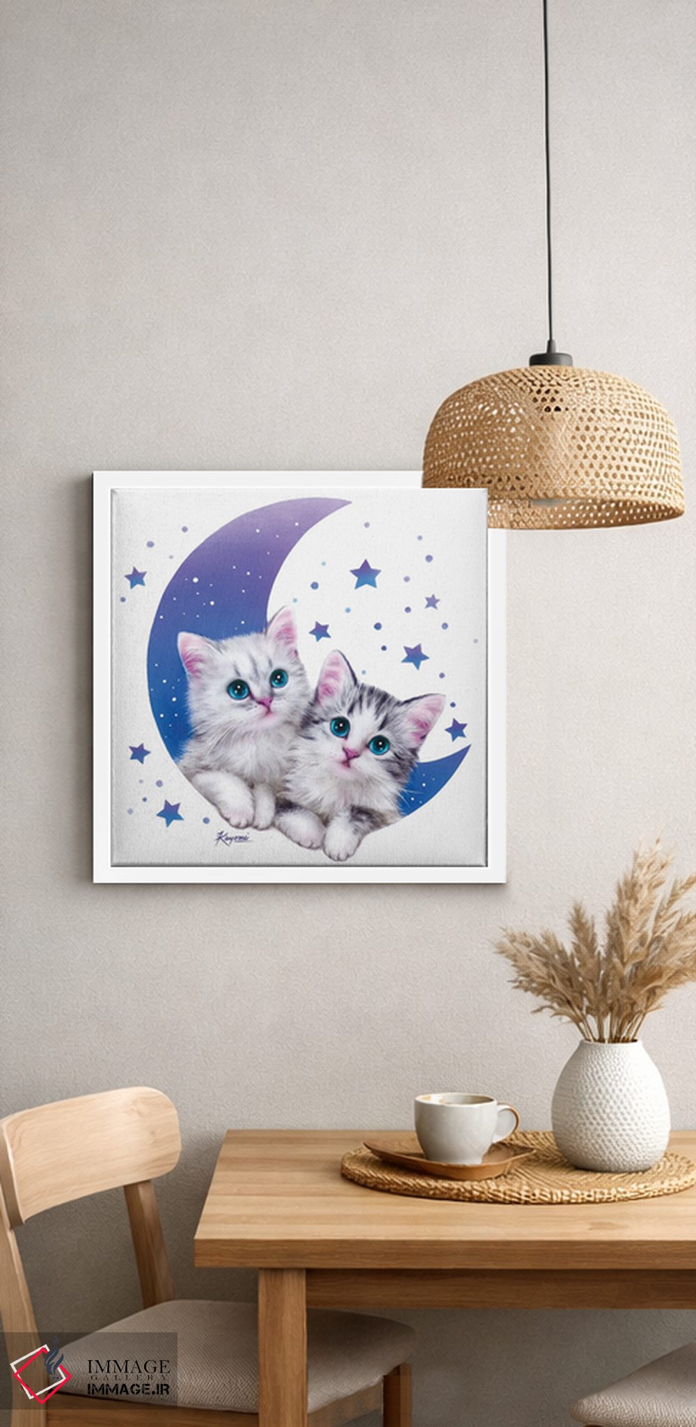 تابلو دکوراتیو آرزوی ستاره اثر کایومی هارای - D3W