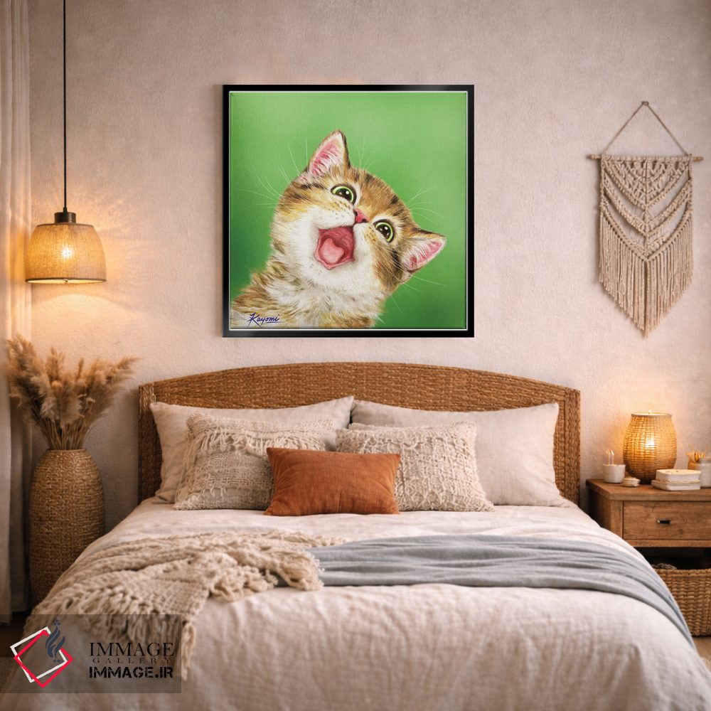 تابلو دکوراتیو ۳۶۵ روز با گربه ها: ۴ اثر کایومی هارای - D4B