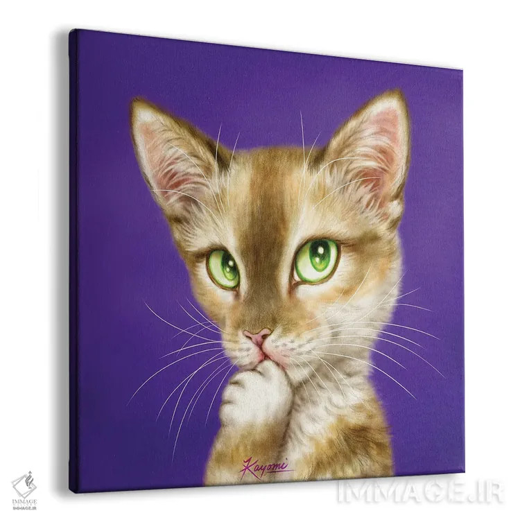 تابلو دکوراتیو ۳۶۵ روز با گربه ها: ۱۱۷ اثر کایومی هارای - نمای پرسپکتیو محصول