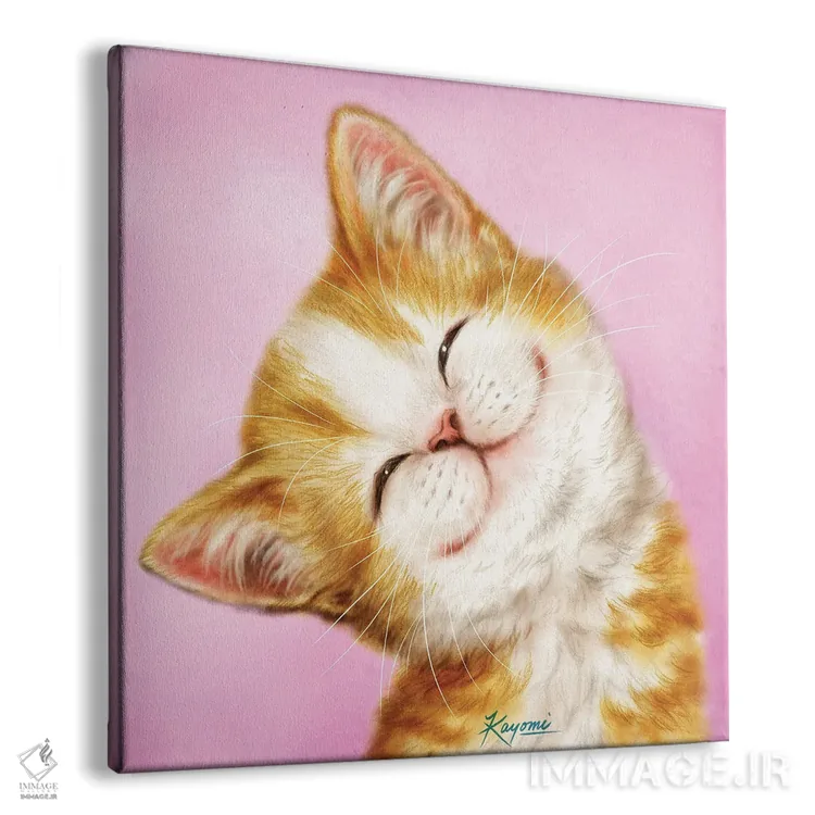 تابلو دکوراتیو ۳۶۵ روز با گربه ها: ۱۲۴ اثر کایومی هارای - نمای پرسپکتیو محصول