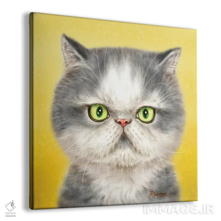 تابلو دکوراتیو ۳۶۵ روز با گربه ها: ۱۳۲ اثر کایومی هارای - نمای پرسپکتیو محصول