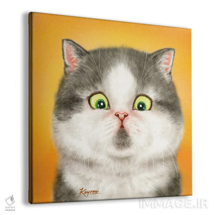 تابلو دکوراتیو ۳۶۵ روز با گربه ها: ۱۲۷ اثر کایومی هارای - نمای پرسپکتیو محصول