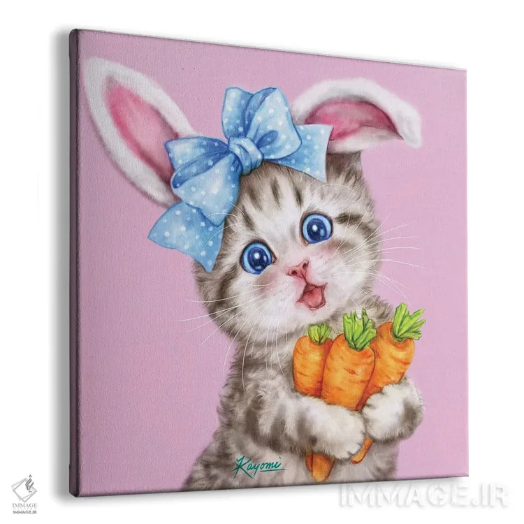 تابلو دکوراتیو ۳۶۵ روز با گربه ها: ۱۷۲ اثر کایومی هارای - نمای پرسپکتیو محصول