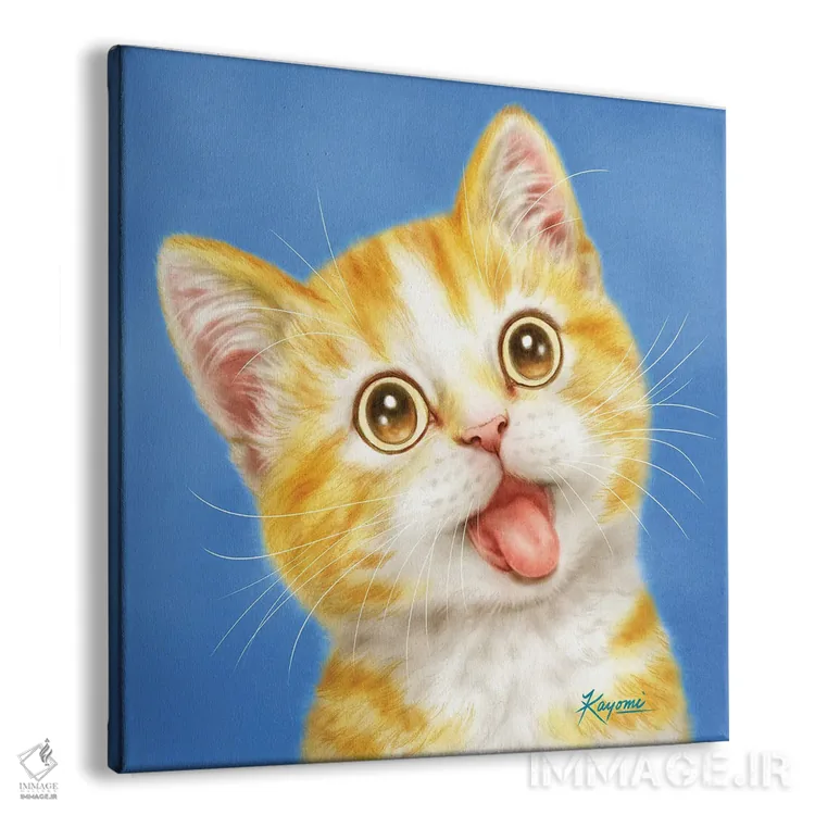 تابلو دکوراتیو ۳۶۵ روز با گربه ها: ۱۴۵ اثر کایومی هارای - نمای پرسپکتیو محصول